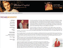 Tablet Screenshot of michael-english.rosetterecords.com